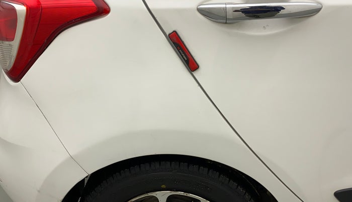 2018 Hyundai Grand i10 ASTA 1.2 KAPPA VTVT, CNG, Manual, 86,808 km, Right quarter panel - Minor scratches