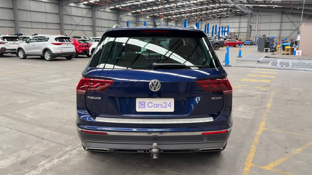2018 Volkswagen Tiguan 162 Tsi Highline, Automatic, 91403 km, Back/Rear View