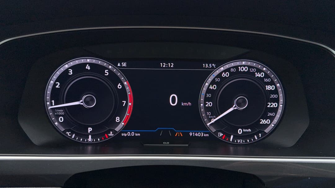 2018 Volkswagen Tiguan 162 Tsi Highline, Automatic, 91403 km, Odometer View