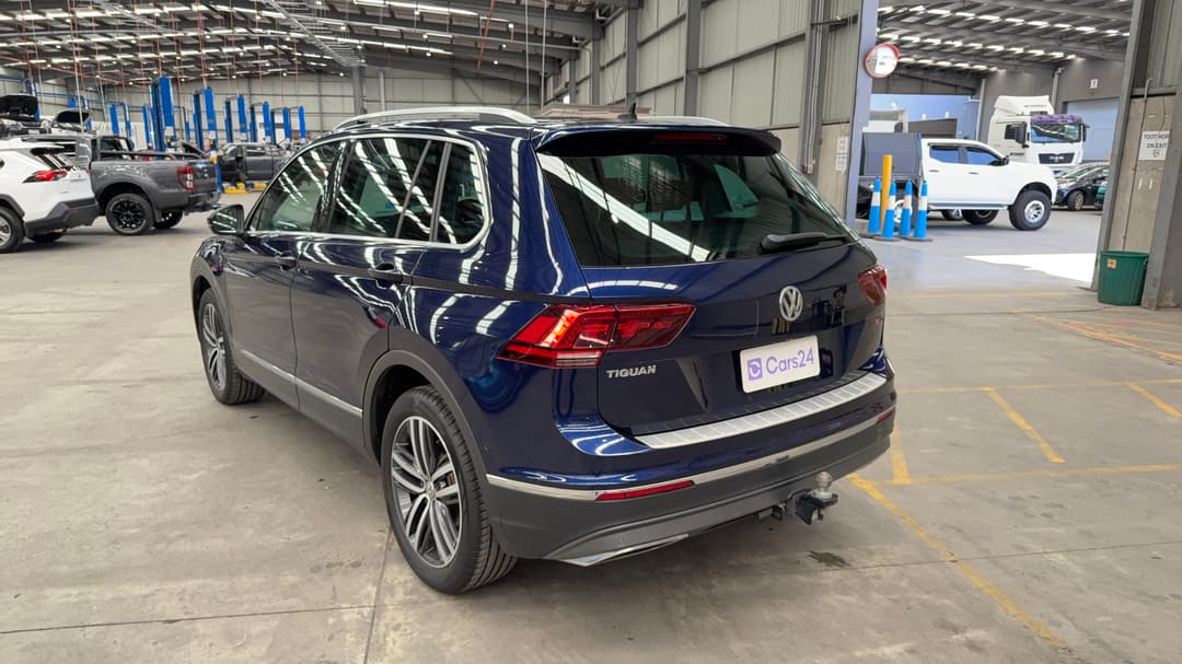 2018 Volkswagen Tiguan 162 Tsi Highline, Automatic, 91403 km, Left Back Diagonal (45- Degree) View