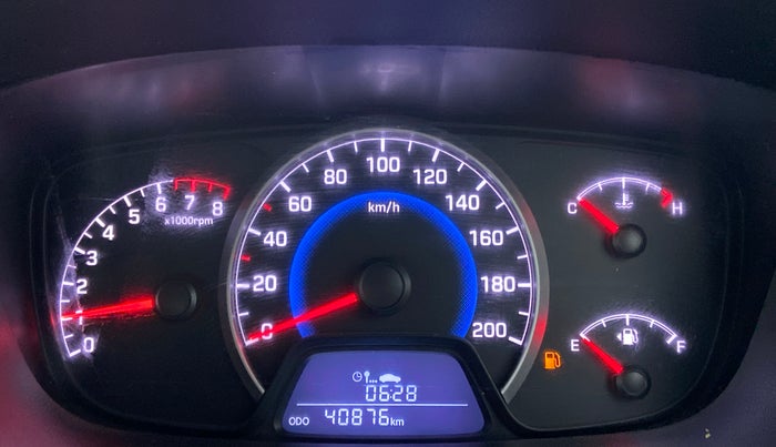 2015 Hyundai Grand i10 ASTA 1.2 KAPPA VTVT, Petrol, Manual, 40,876 km, Odometer Image