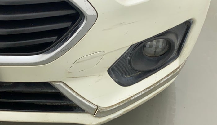 2019 Maruti Dzire VXI, Petrol, Manual, 32,436 km, Front bumper - Chrome strip damage
