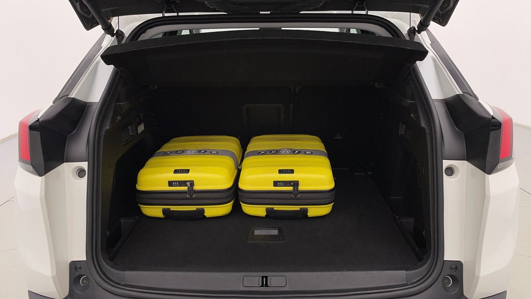 Boot Inside View with Luggage