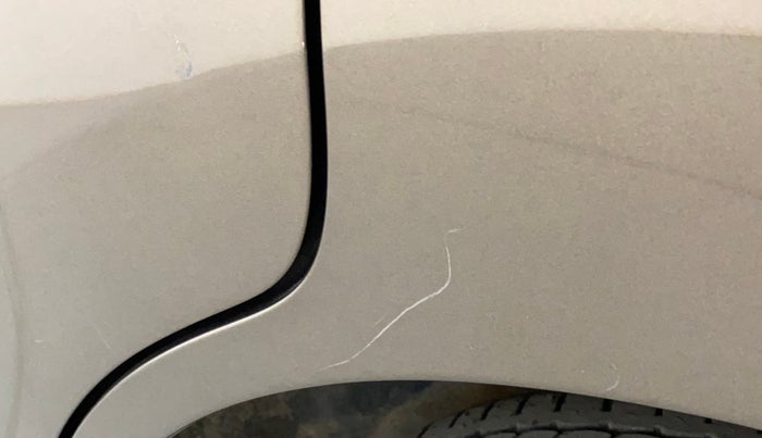 2017 Maruti Wagon R 1.0 VXI, Petrol, Manual, 21,753 km, Left quarter panel - Minor scratches