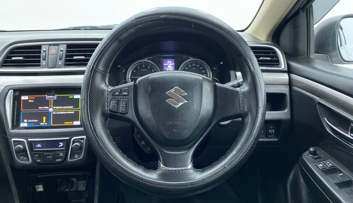 2017 Maruti Ciaz 1.4 S, Petrol, Manual, 12,142 km, Steering Wheel Close Up