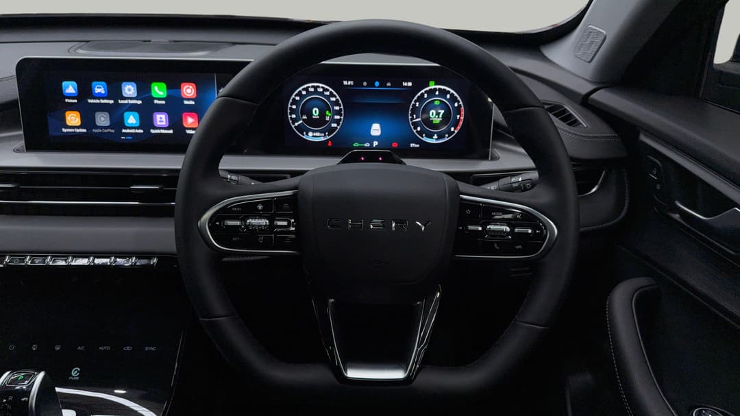2025 Chery Tiggo 4 Ultimate, Automatic, 77 km, Steering Wheel Close-up
