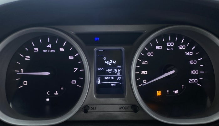 2016 Tata Tiago XZ 1.2 REVOTRON, Petrol, Manual, 49,430 km, Odometer Image