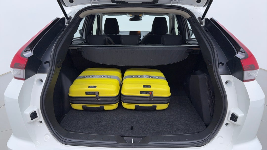 Boot Inside View with Luggage