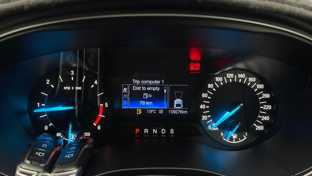2016 Ford Mondeo Trend Tdci, Automatic, 109276 km, Odometer View