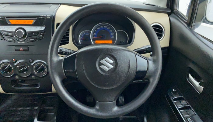 2017 Maruti Wagon R 1.0 VXI, Petrol, Manual, 25,082 km, Steering Wheel Close Up