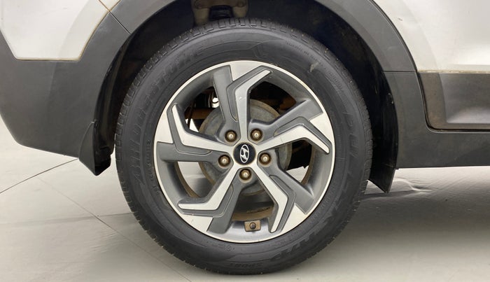 2019 Hyundai Creta SX AT 1.6 DIESEL, Diesel, Automatic, 80,463 km, Right Rear Wheel