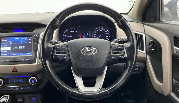 2019 Hyundai Creta SX AT 1.6 DIESEL, Diesel, Automatic, 80,463 km, Steering Wheel Close Up