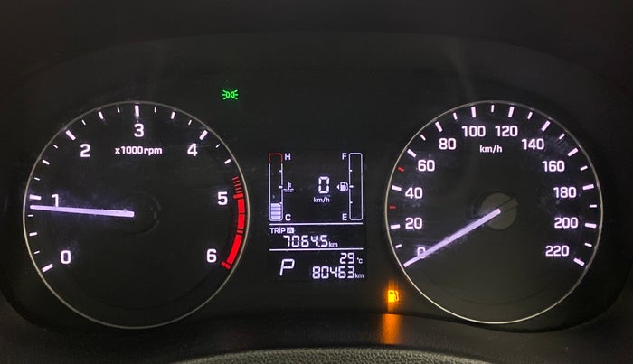 2019 Hyundai Creta SX AT 1.6 DIESEL, Diesel, Automatic, 80,463 km, Odometer Image