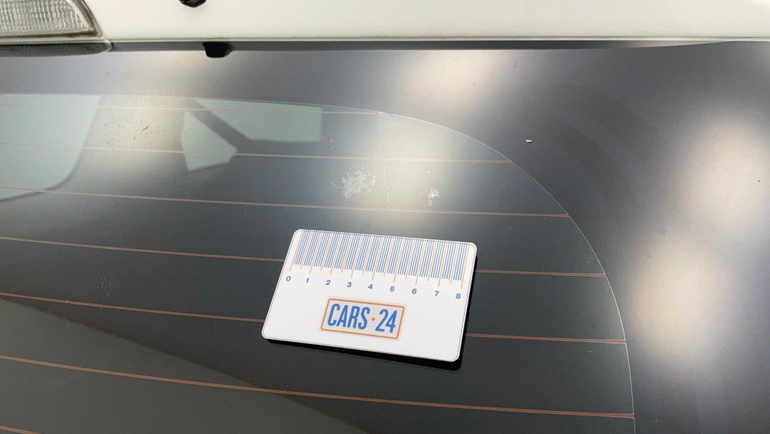 Windshield Rear Tinting scratched