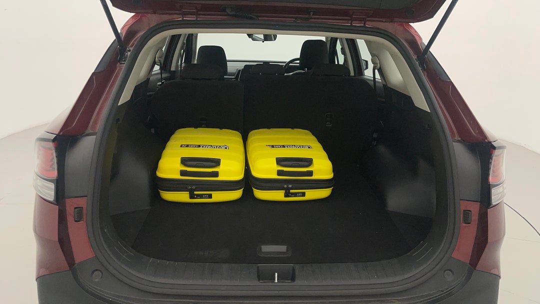 Boot Inside View with Luggage