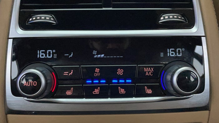 BMW 740LI-Rear AC Temperature Control