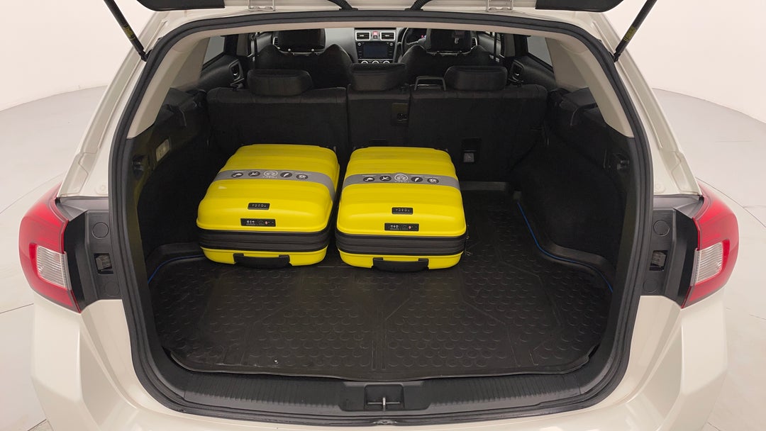 Boot Inside View with Luggage
