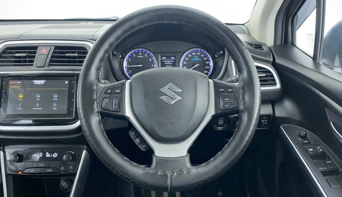 2021 Maruti S Cross ZETA SHVS PETROL, Petrol, Manual, 11,865 km, Steering Wheel Close Up