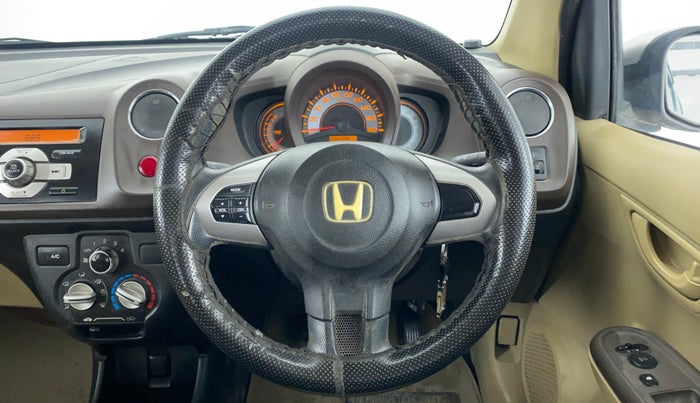 2013 Honda Brio 1.2 S MT I VTEC, Petrol, Manual, 94,473 km, Steering Wheel Close Up