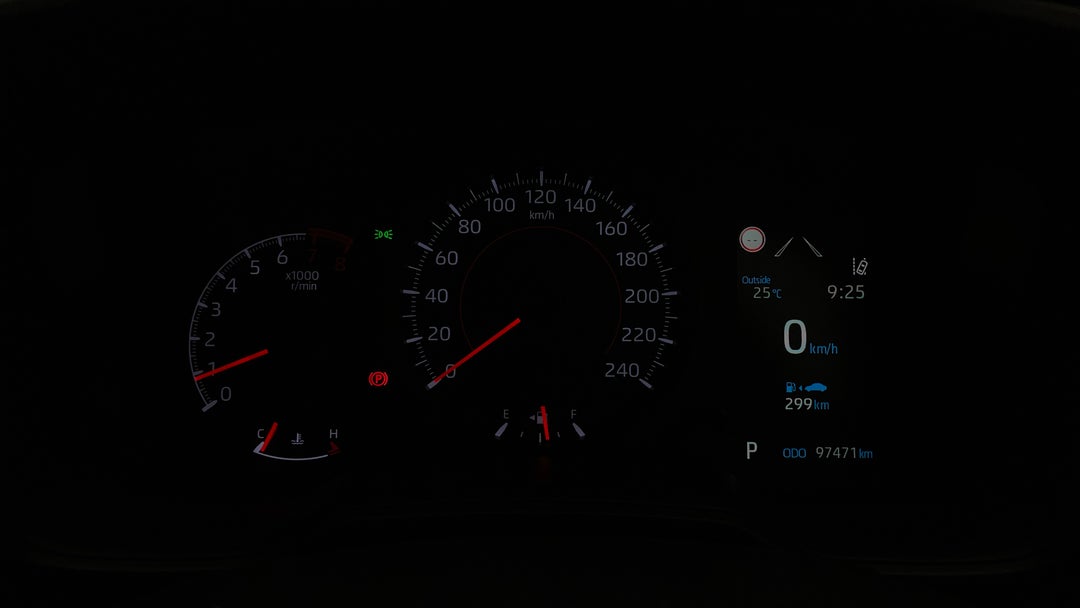 2019 Toyota Corolla Ascent Sport, Automatic, 97471 km, Odometer View