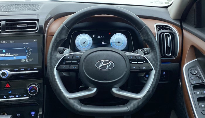 2021 Hyundai ALCAZAR 1.5 SIGNATURE (O) AT 6STR, Diesel, Automatic, 31,327 km, Steering Wheel Close Up