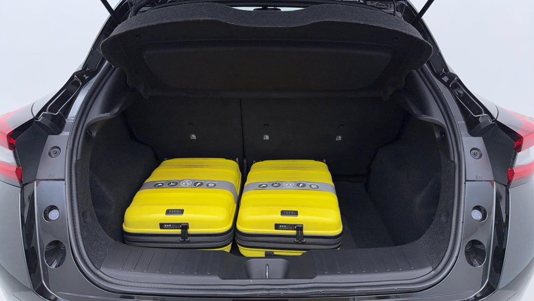Boot Inside View with Luggage