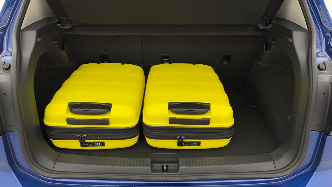 Boot Inside View with Luggage