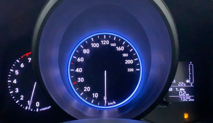 2022 Hyundai VENUE S 1.2, Petrol, Manual, 7,325 km, Odometer Image