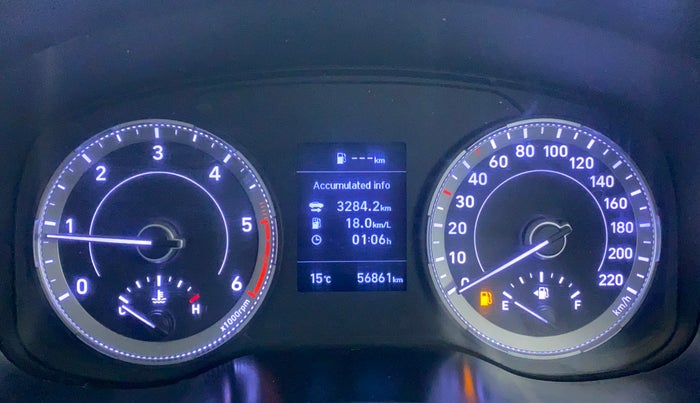 2019 Hyundai VENUE SX(O) CRDi, Diesel, Manual, 56,861 km, Odometer Image