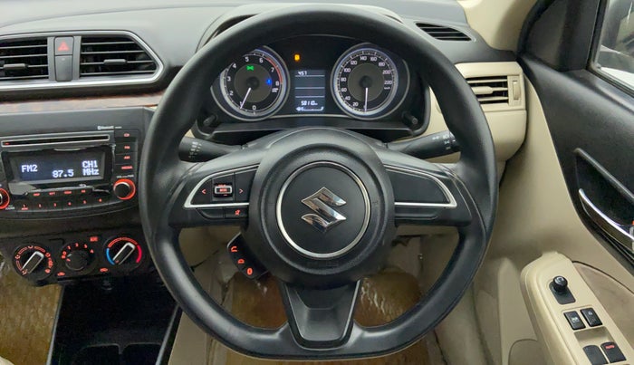 2017 Maruti Dzire VXI, Petrol, Manual, 58,164 km, Steering Wheel Close Up