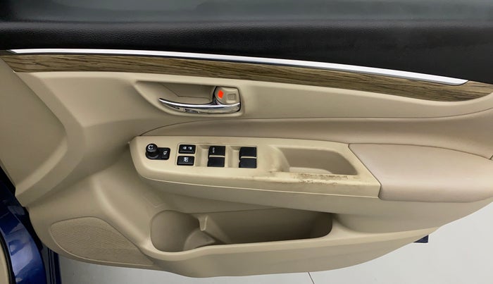 2018 Maruti Ciaz ALPHA 1.5 AT SHVS, Petrol, Automatic, 81,761 km, Driver Side Door Panels Control