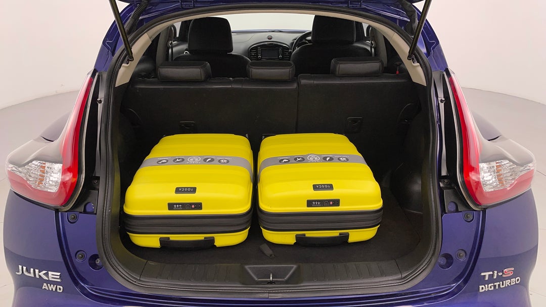 Boot Inside View with Luggage