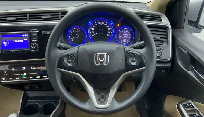 2016 Honda City V MT PETROL, Petrol, Manual, 35,202 km, Steering Wheel Close Up