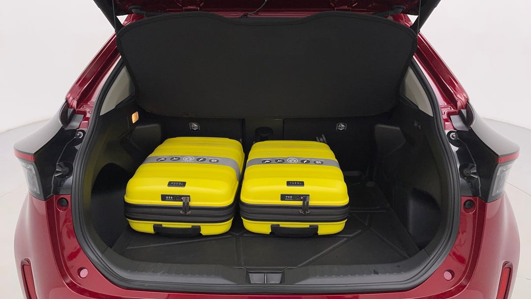 Boot Inside View with Luggage