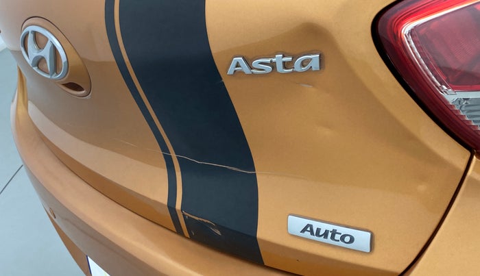 2014 Hyundai Grand i10 ASTA 1.2 AT VTVT, Petrol, Automatic, 51,767 km, Dicky (Boot door) - Slightly dented
