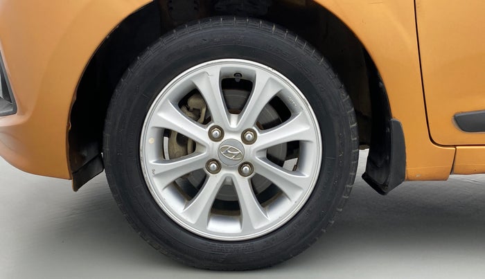 2014 Hyundai Grand i10 ASTA 1.2 AT VTVT, Petrol, Automatic, 51,767 km, Left Front Wheel