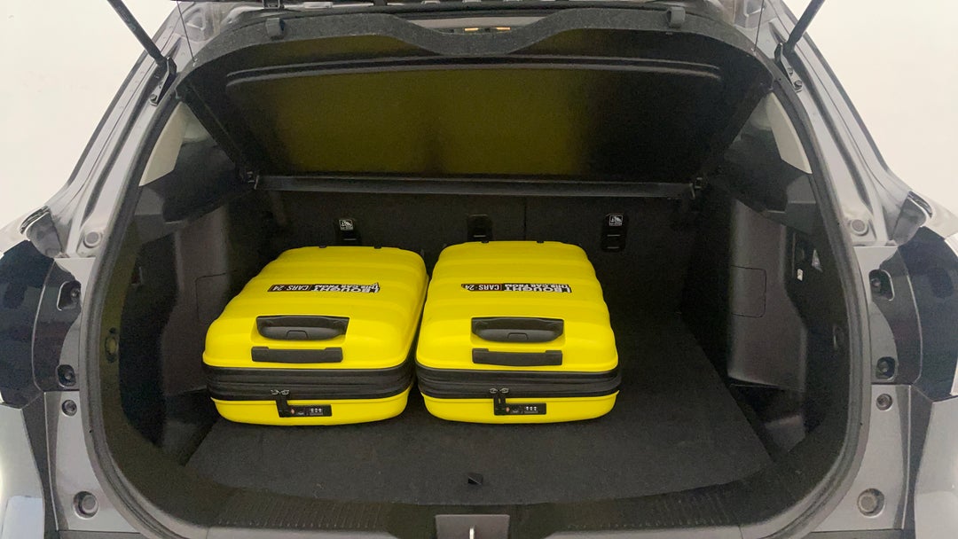 Boot Inside View with Luggage