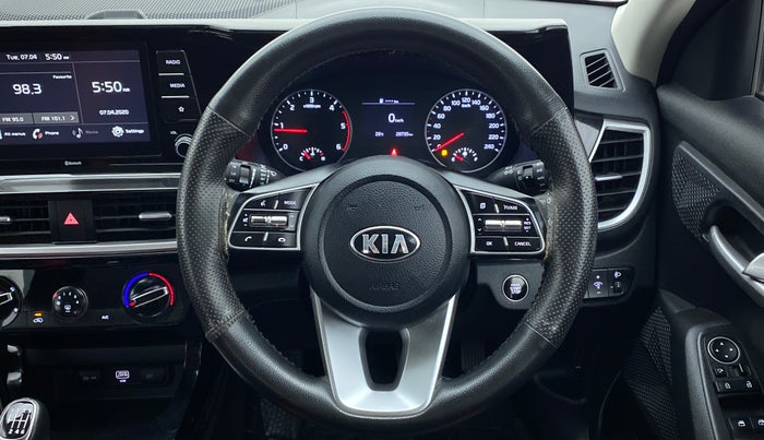2020 KIA SELTOS HTK PLUS 1.5 DIESEL, Diesel, Manual, 28,796 km, Steering Wheel Close Up