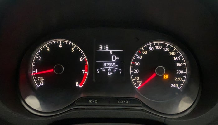 2015 Volkswagen Polo COMFORTLINE 1.2L, Petrol, Manual, 88,068 km, Odometer Image