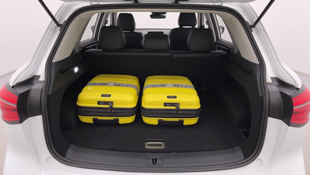 Boot Inside View with Luggage