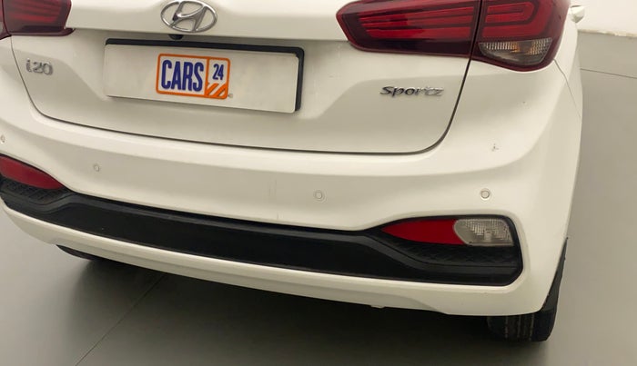 2019 Hyundai Elite i20 SPORTZ PLUS  1.2 CVT, Petrol, Automatic, 53,660 km, Rear bumper - Paint is slightly damaged