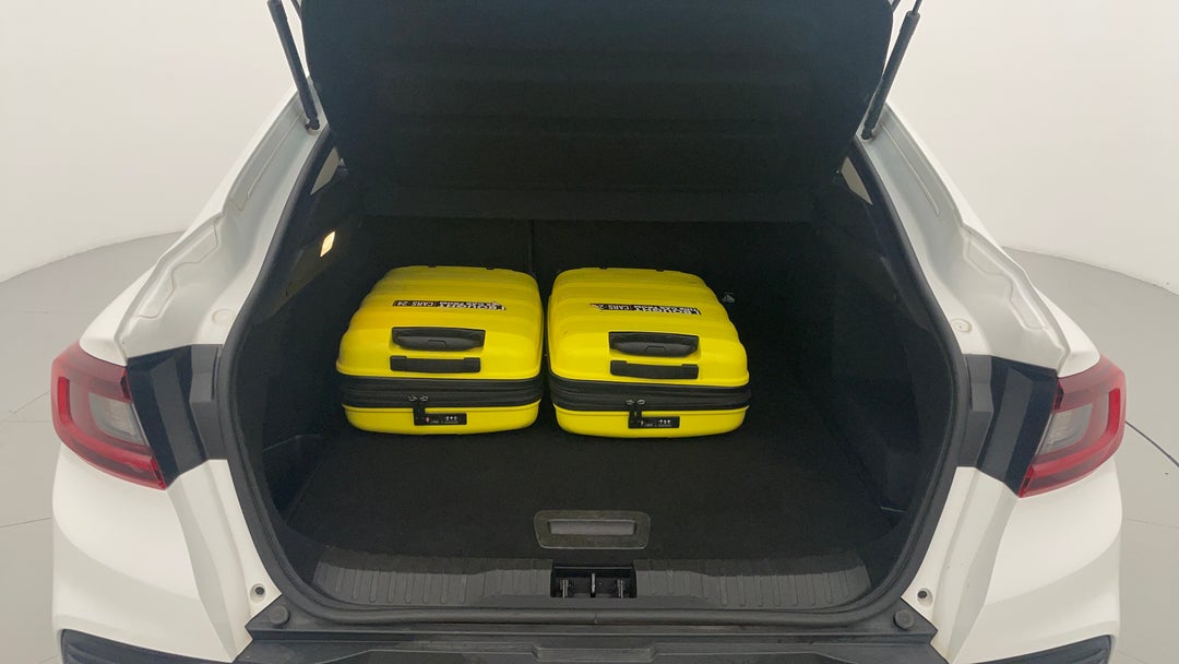 Boot Inside View with Luggage