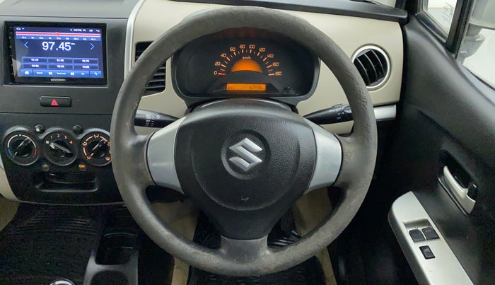 2014 Maruti Wagon R 1.0 LXI CNG, CNG, Manual, 60,506 km, Steering Wheel Close Up