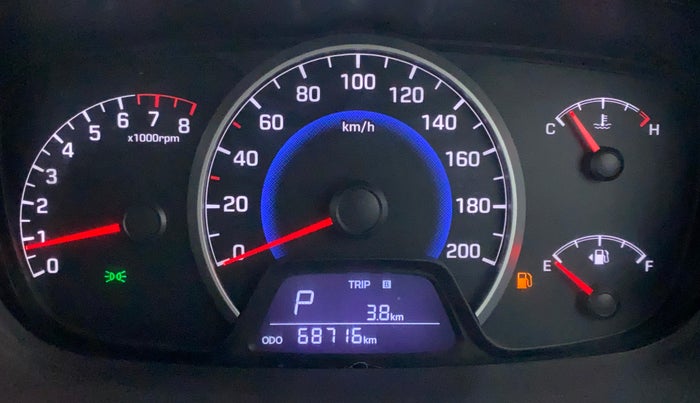 2015 Hyundai Grand i10 ASTA AT 1.2 KAPPA VTVT, Petrol, Automatic, 68,716 km, Odometer Image