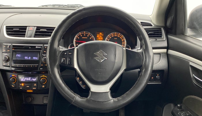 2017 Maruti Swift ZXI, Petrol, Manual, 78,548 km, Steering Wheel Close Up