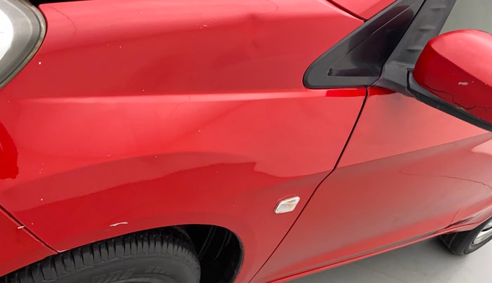 2014 Honda Brio S MT, Petrol, Manual, 34,445 km, Left fender - Paint has minor damage