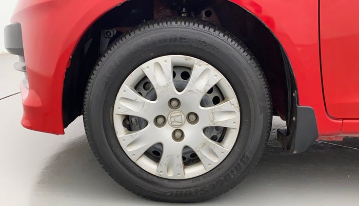 2014 Honda Brio S MT, Petrol, Manual, 34,445 km, Left Front Wheel