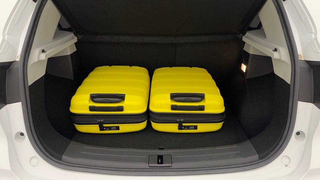 Boot Inside View with Luggage