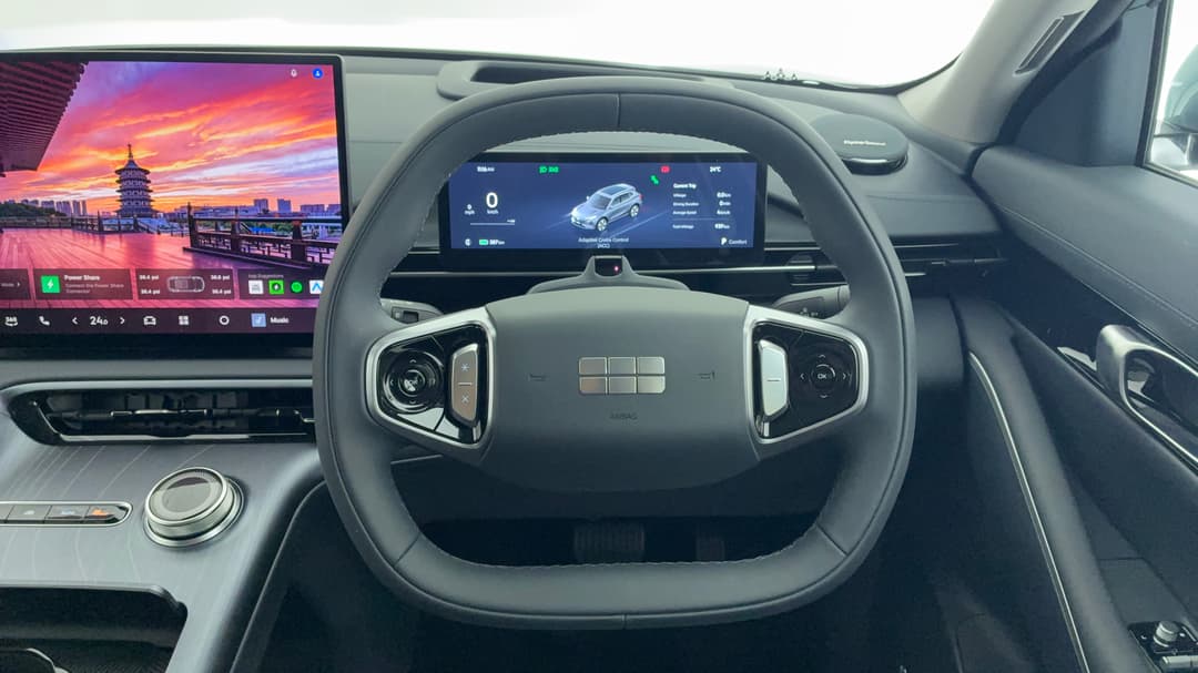 2026 Geely Ex5 Inspire, Automatic, 939 km, Steering Wheel Close-up