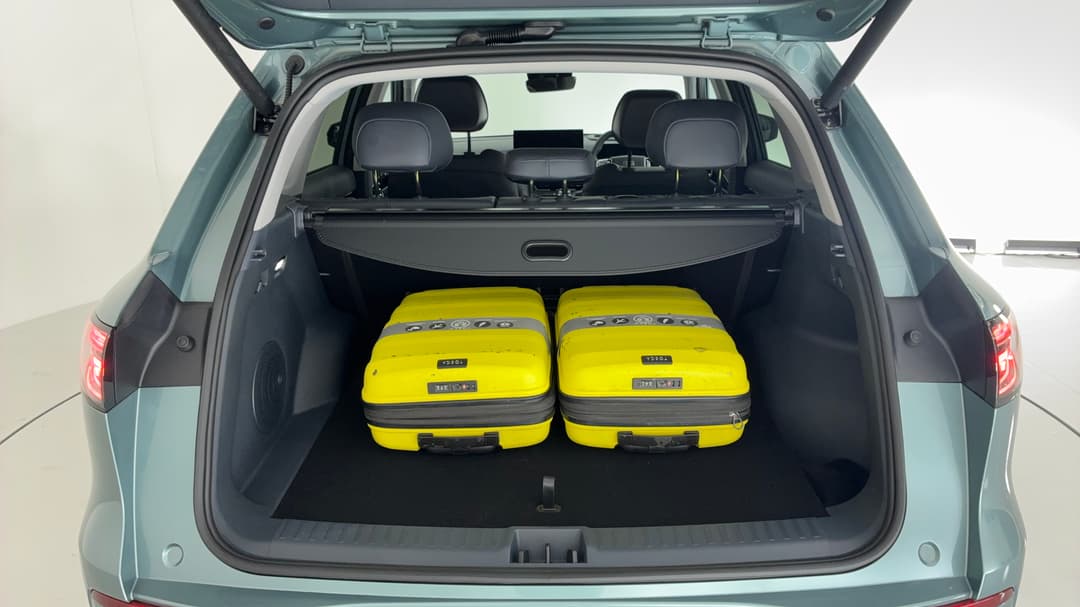 2026 Geely Ex5 Inspire, Automatic, 939 km, Boot Inside View with Luggage